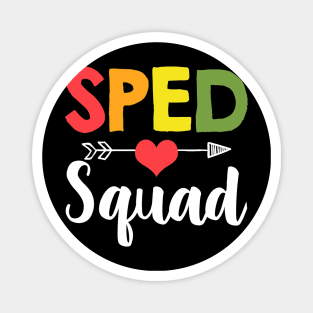 Sped Squad Special Education Teacher Student Magnet